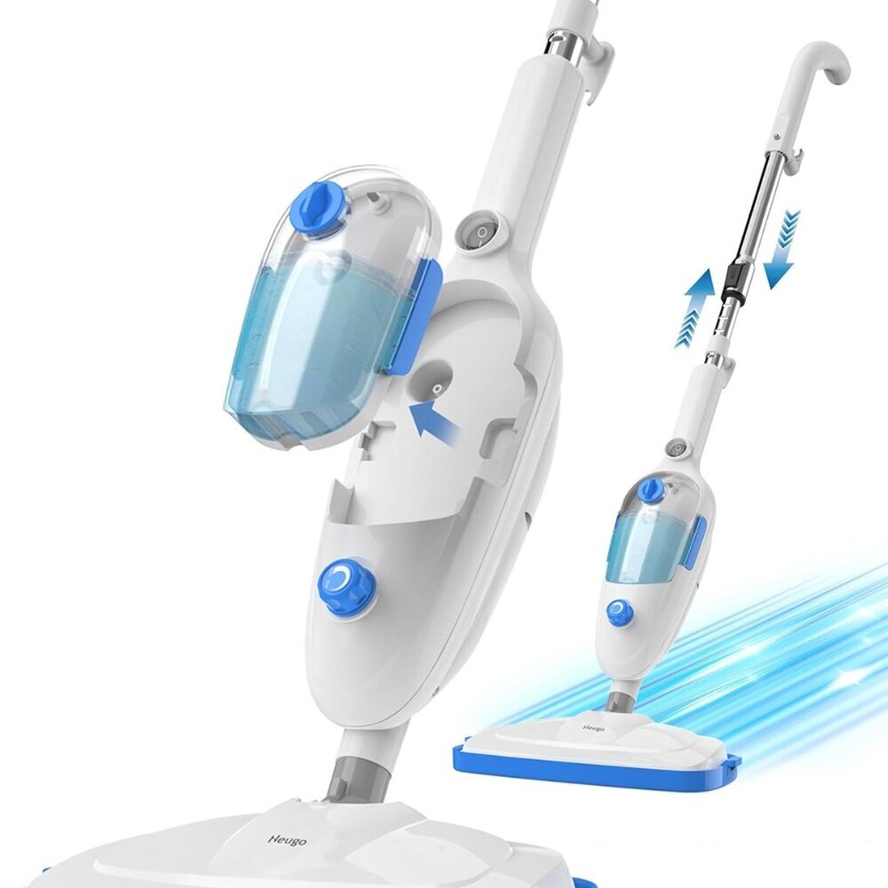 Steam Mop for Hardwood Floor Cleaning, Floor Steamer Cleaner Lightweight for Vin